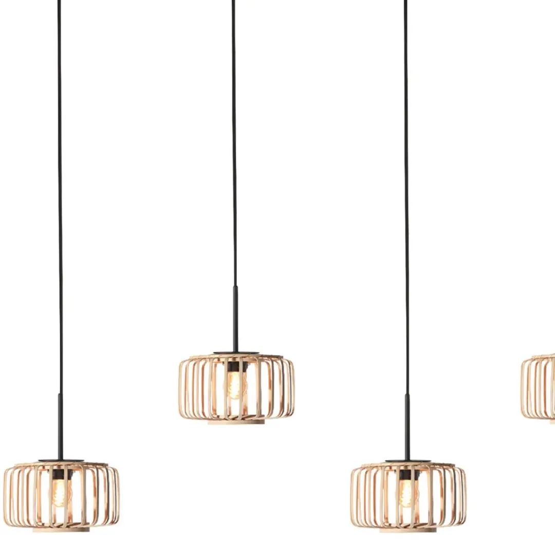 Steinhauer Hanglamp Breeza-Beache 4527ZW - 5 Lichtpunten