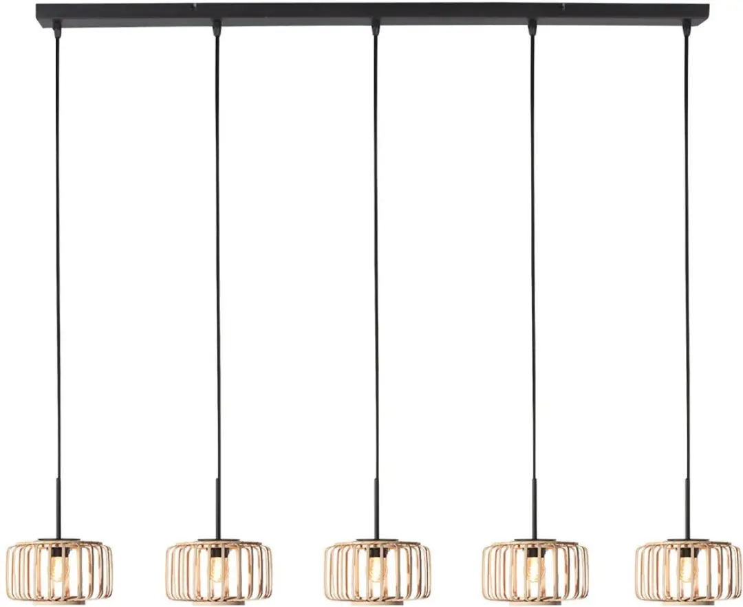 Steinhauer Hanglamp Breeza-Beache 4527ZW - 5 Lichtpunten