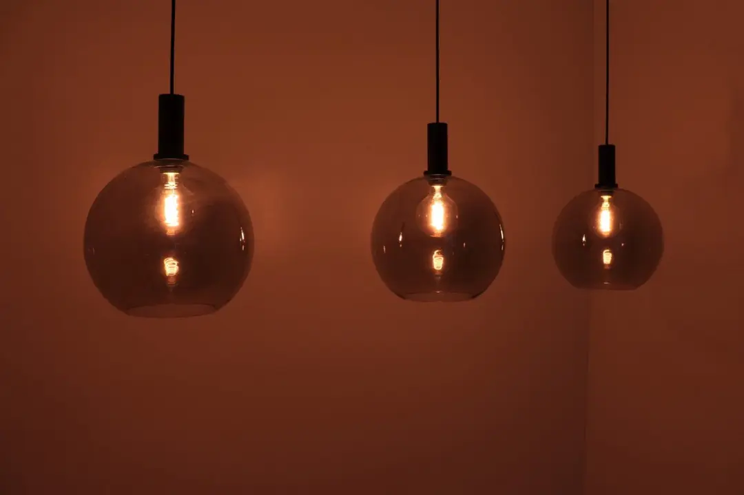 Freelight Chandra 3 Hanglamp - 120cm - Rookglas - Zwart