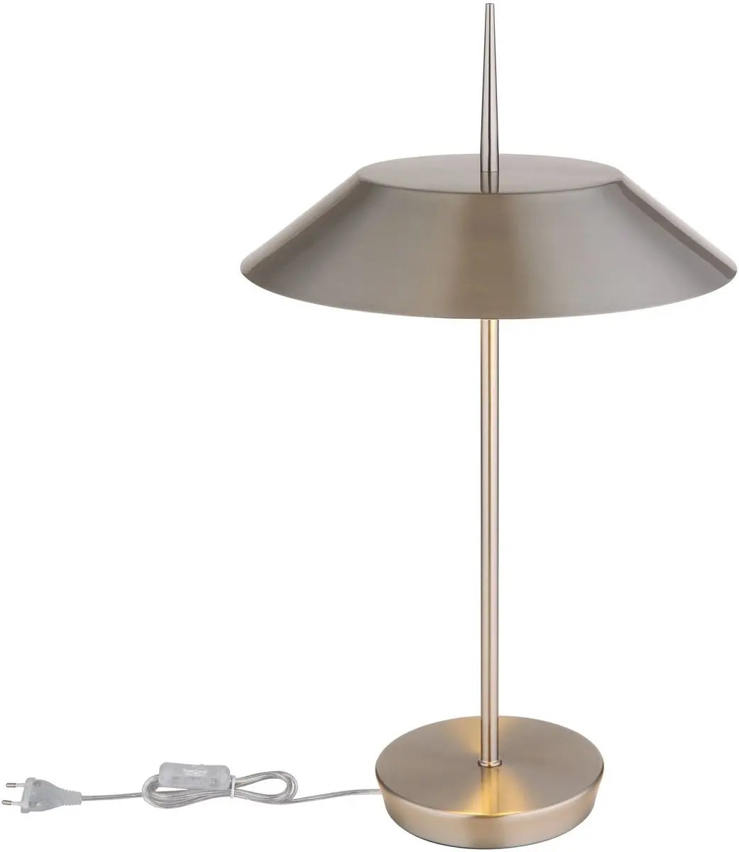 Globo Brenlor Tafellamp - Staal - Ø30cm - 2 Lichtpunten