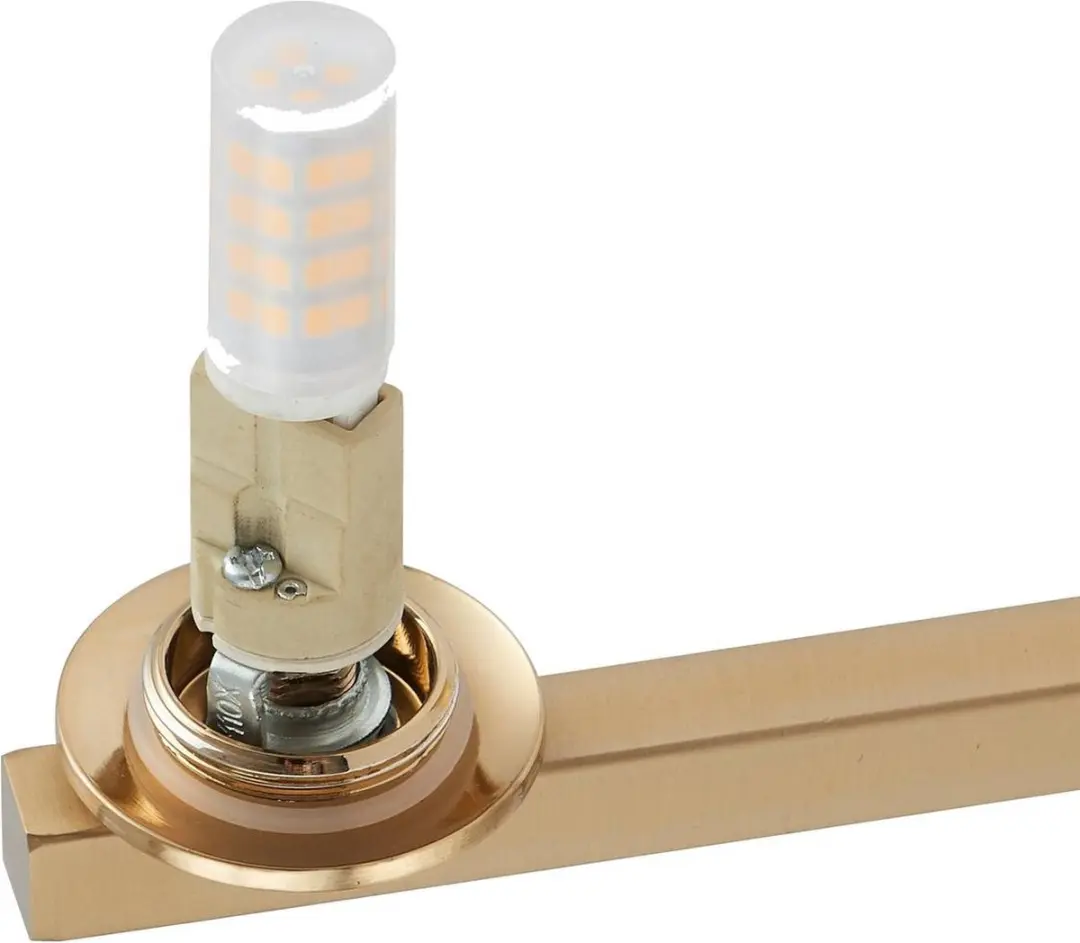 Lucande Wandlamp G9 16.7cm - Messingkleurig