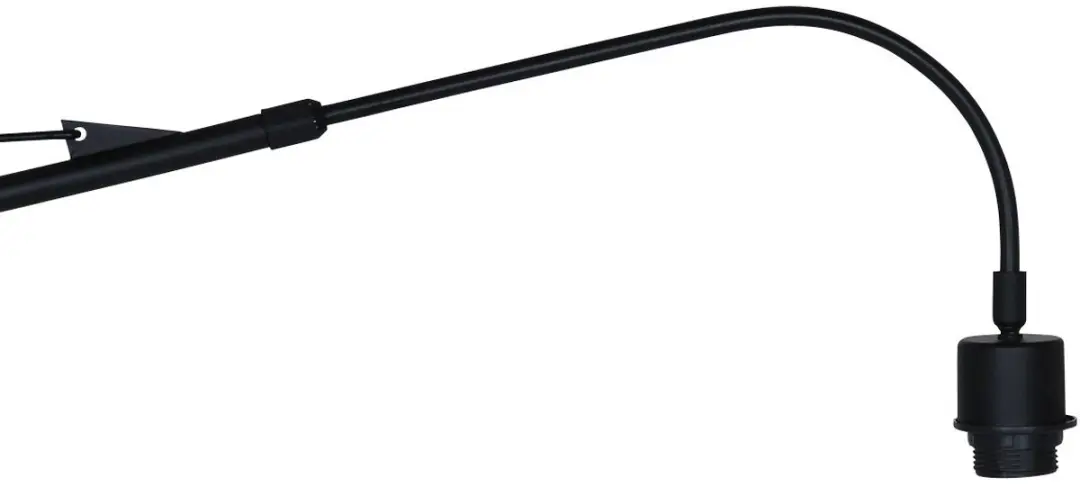 Steinhauer Breeza-Beache 4153ZW Wandlamp - Ø50cm - Beige/Zwart