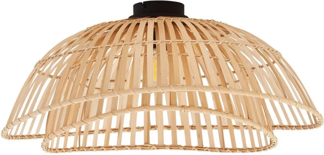 Lindby Plafondlamp Bamboe 64cm - E27