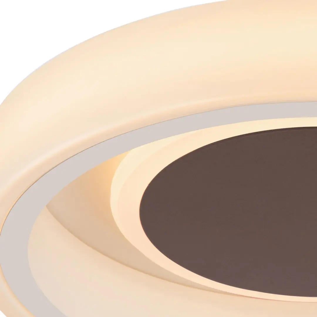 Globo LED Plafondlamp 30W 1900Lm 3000K - Bruin/Wit