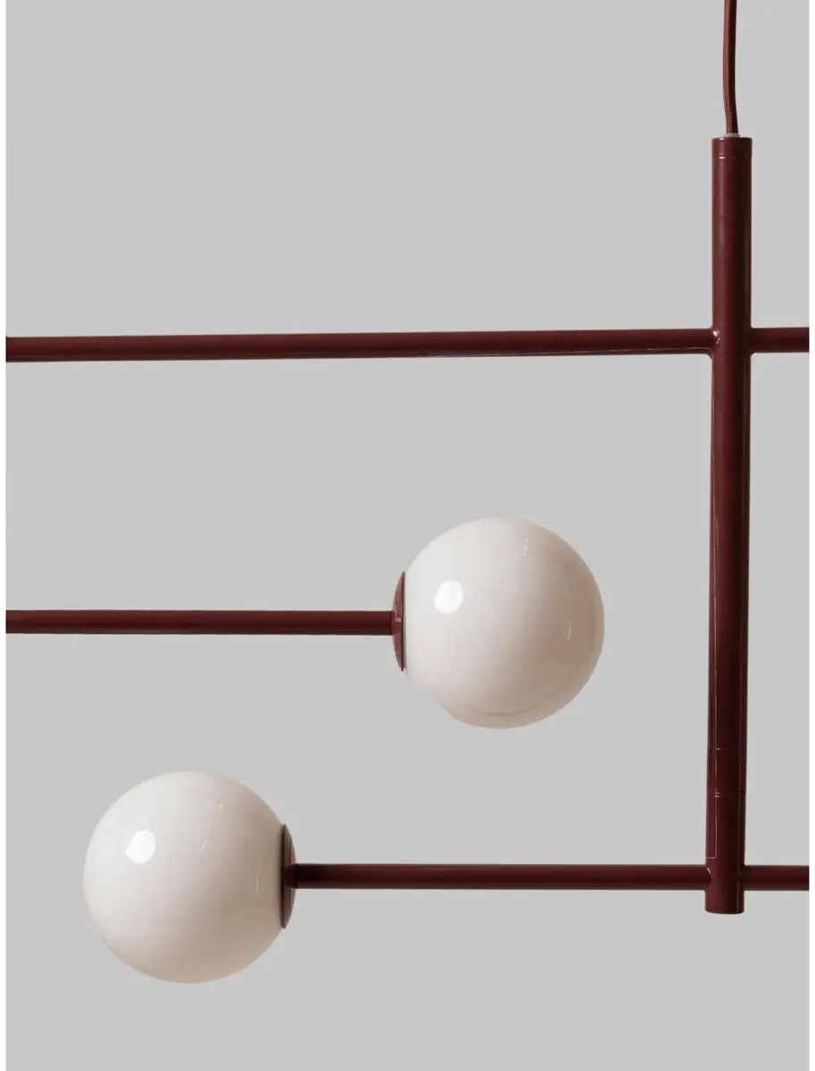 it's about RoMi Hanglamp Copenhagen Rood - 4x10W