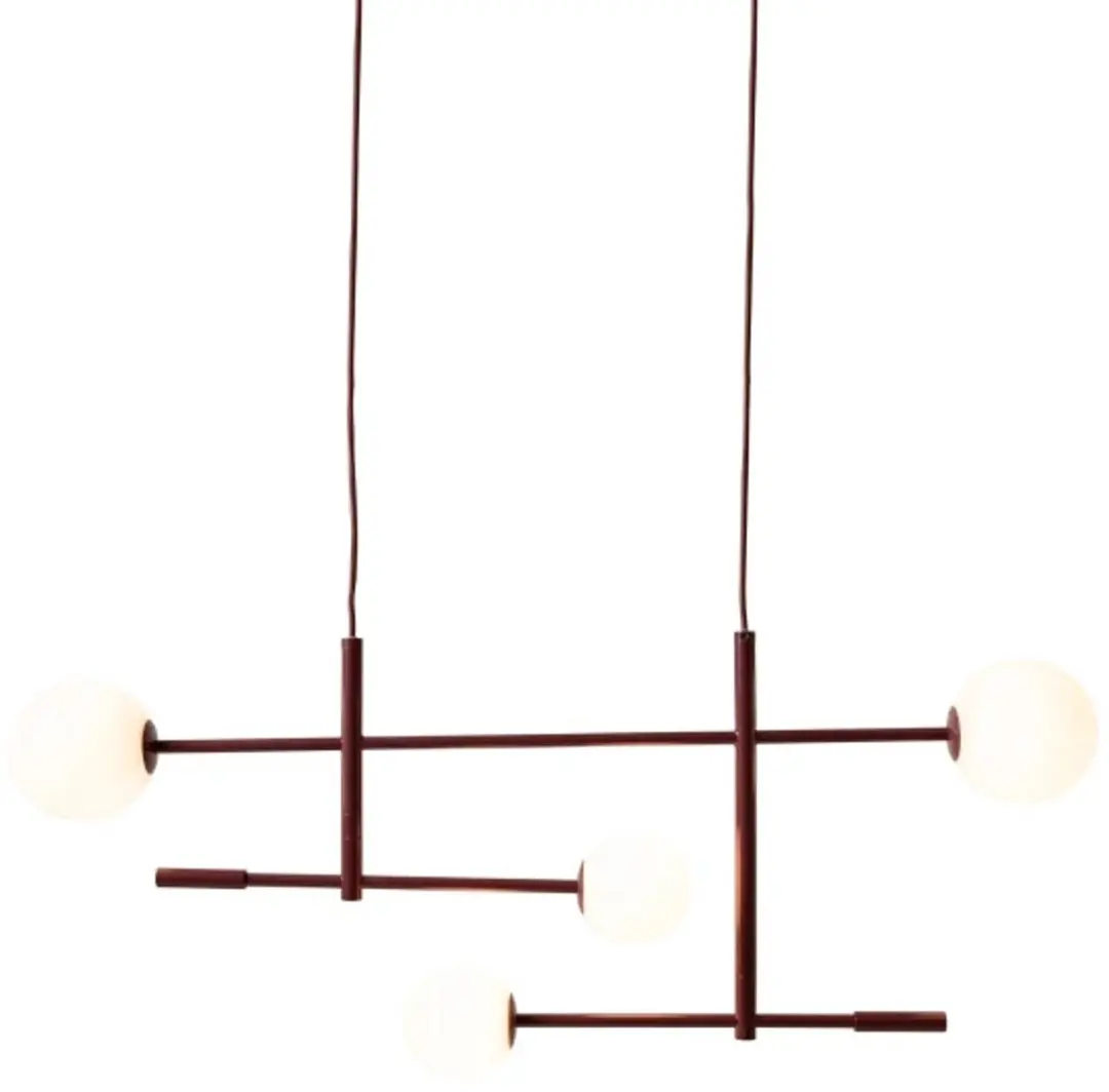 it's about RoMi Hanglamp Copenhagen Rood - 4x10W