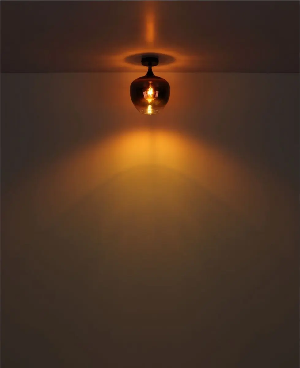 Globo Maxy Hanglamp - 3 Lichtpunten - Ø48cm - Rood - afbeelding 6 van 6