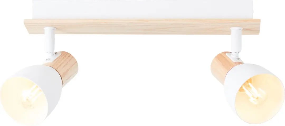 Brilliant Daintree 2-vlams Barspot - 2x28W - Wit/Naturel