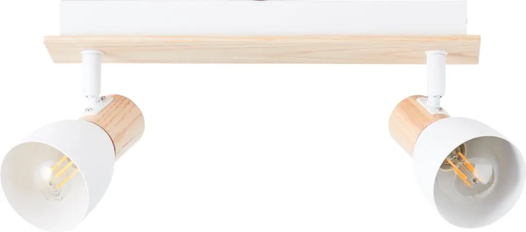 Brilliant Daintree 2-vlams Barspot - 2x28W - Wit/Naturel