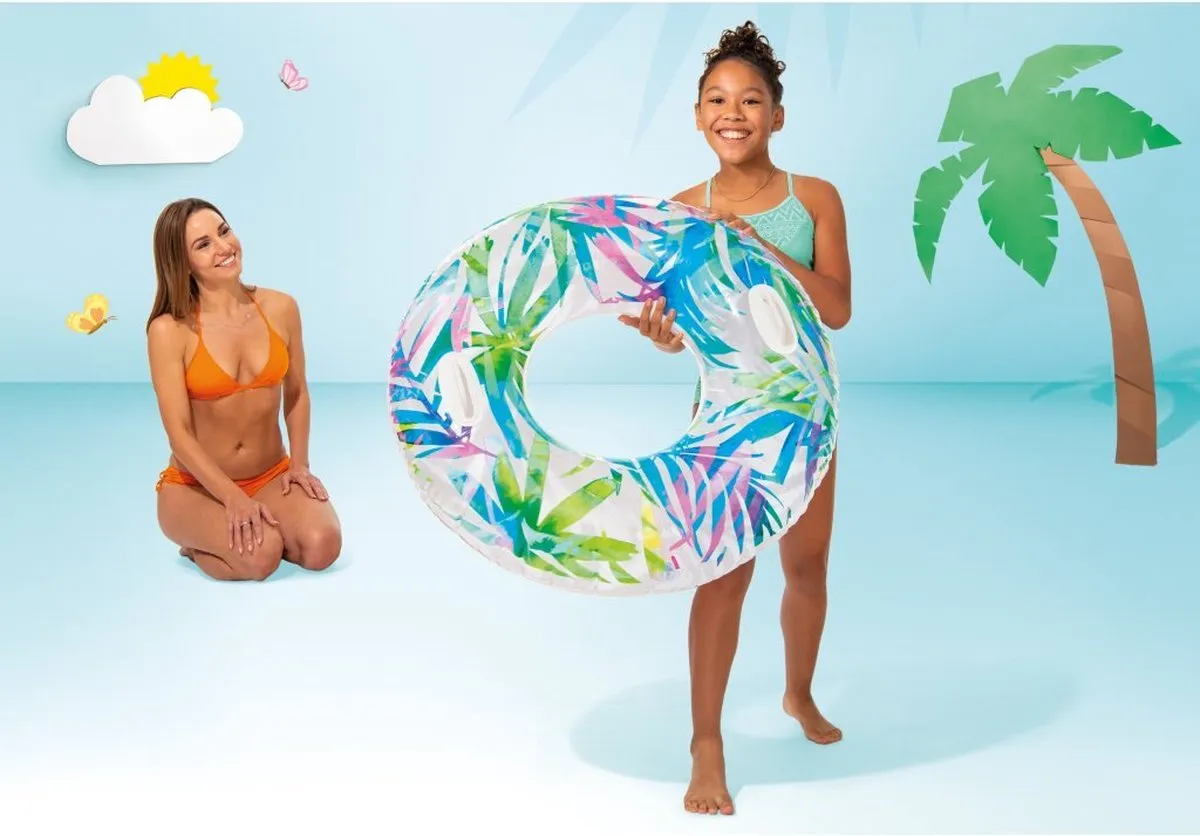 Intex Opblaasband 58263NP - ø97cm - Multicolor - afbeelding 6 van 6