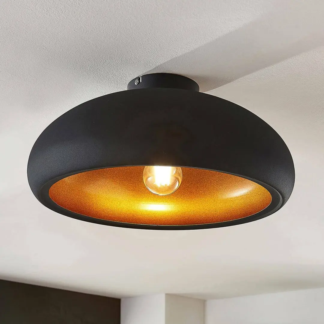 Lindby Plafondlamp Metaal 1 Licht E27