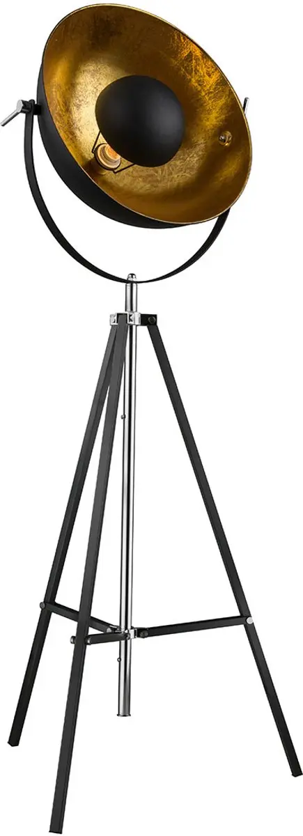 Globo Xirena Vloerlamp - Ø78cm - Chroom