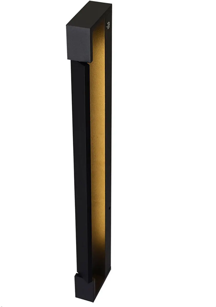 Freelight Wandlamp Parete L 60cm - Zwart