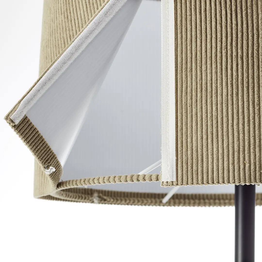 Brilliant Tony Vloerlamp E27 - Grijs/Zwart
