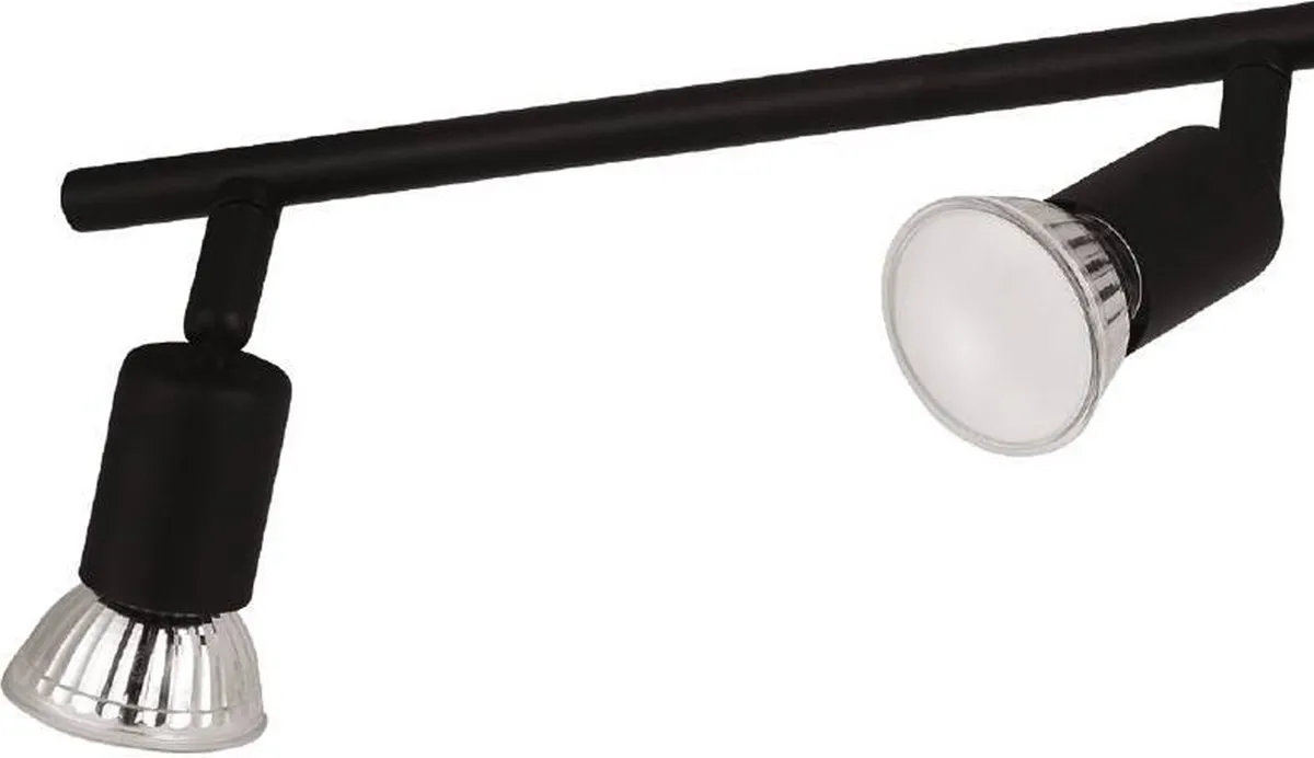 Eglo Buzz-Led Spot GU10 - 4 Lichtpunten - Zwart