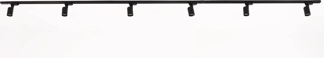 Searchlight Hanglamp Zwart 6 Lichtpunten