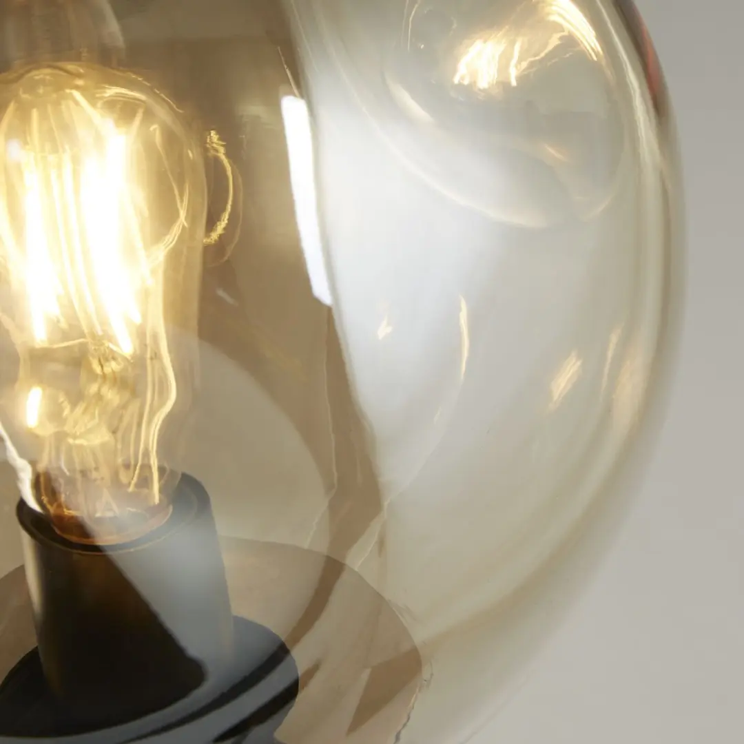 Searchlight PUNCH Vloerlamp Metaal - Zwart