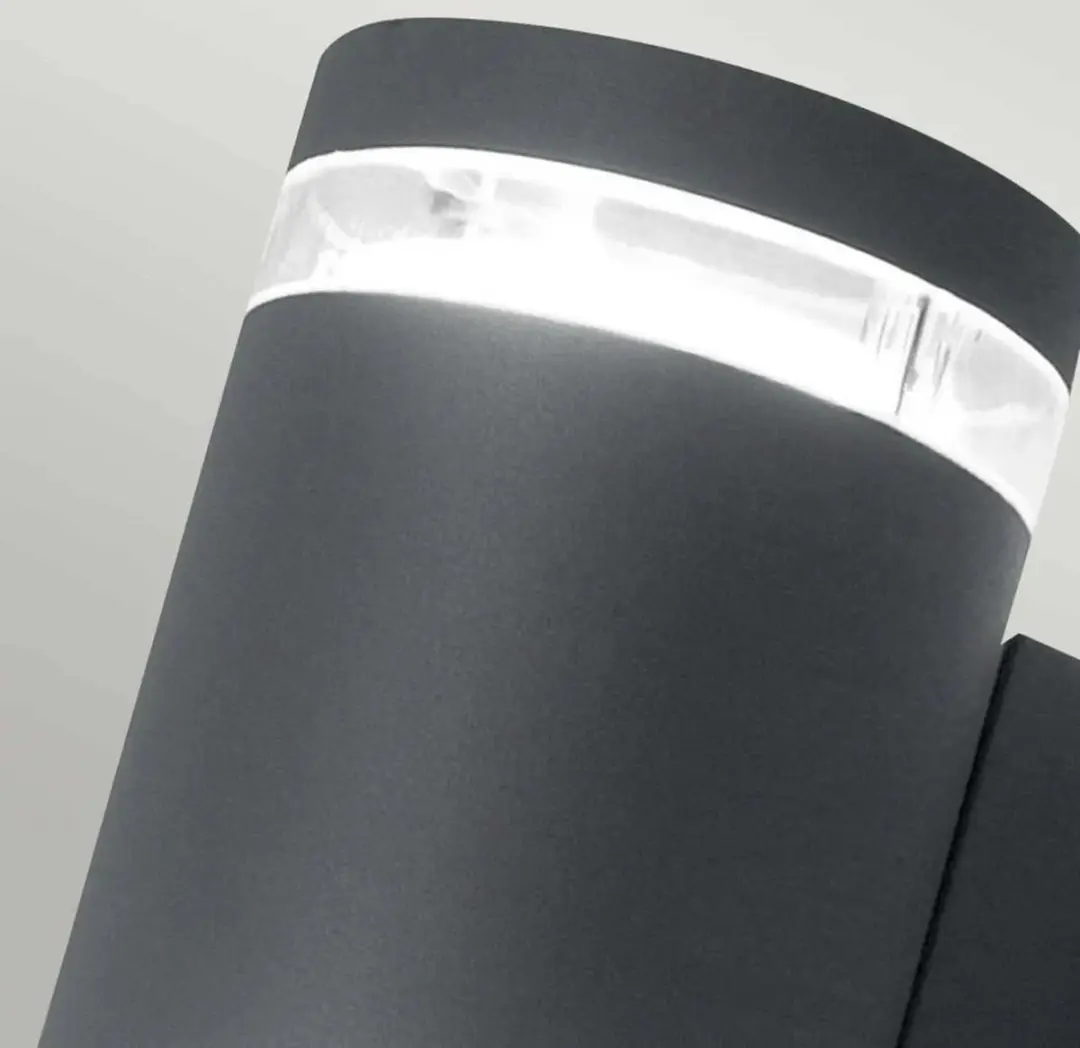 Elstead Lighting Magnus LED Wandlamp 5.7W 3000K - IP44 - Dimbaar - Grafiet