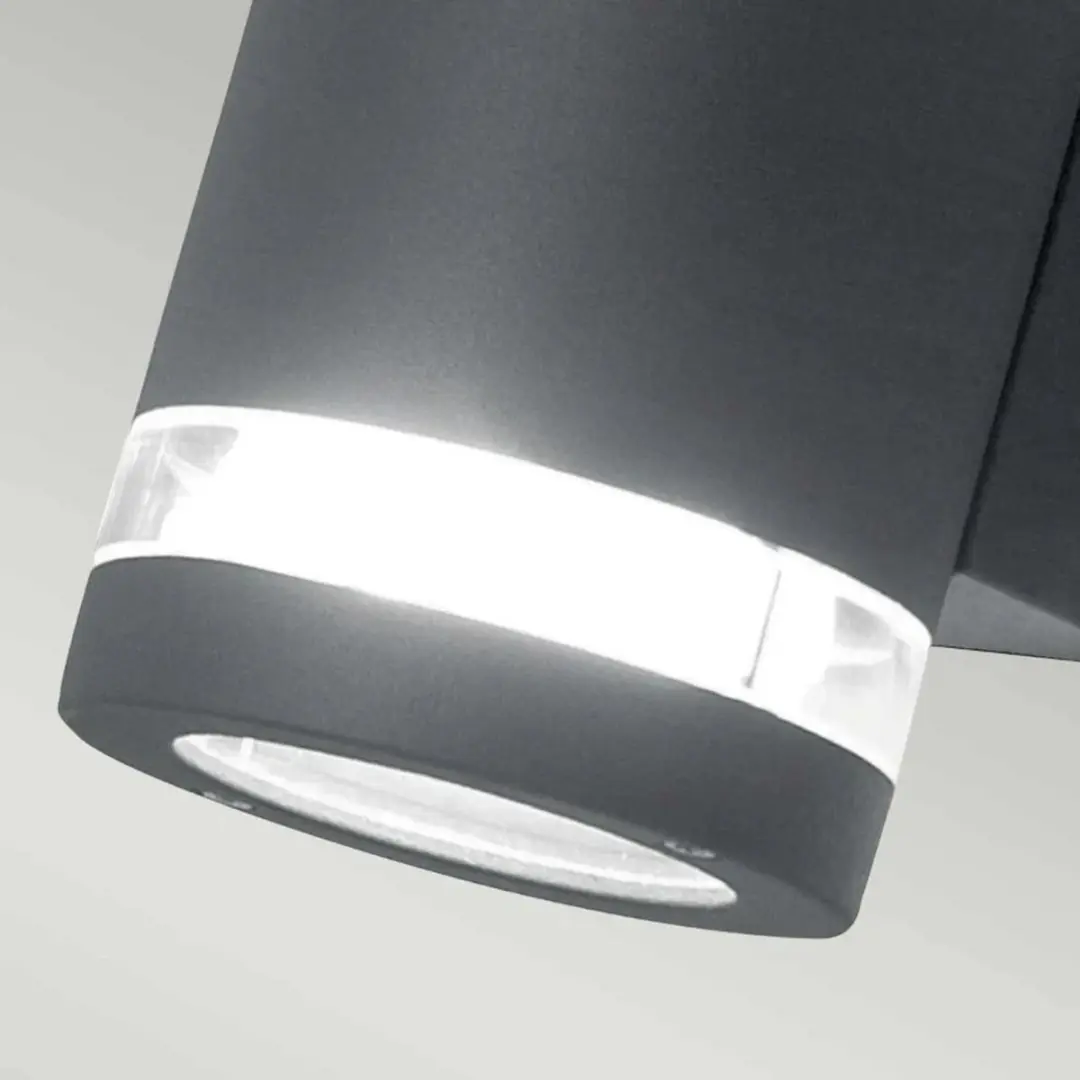 Elstead Lighting Magnus LED Wandlamp 5.7W 3000K - IP44 - Dimbaar - Grafiet