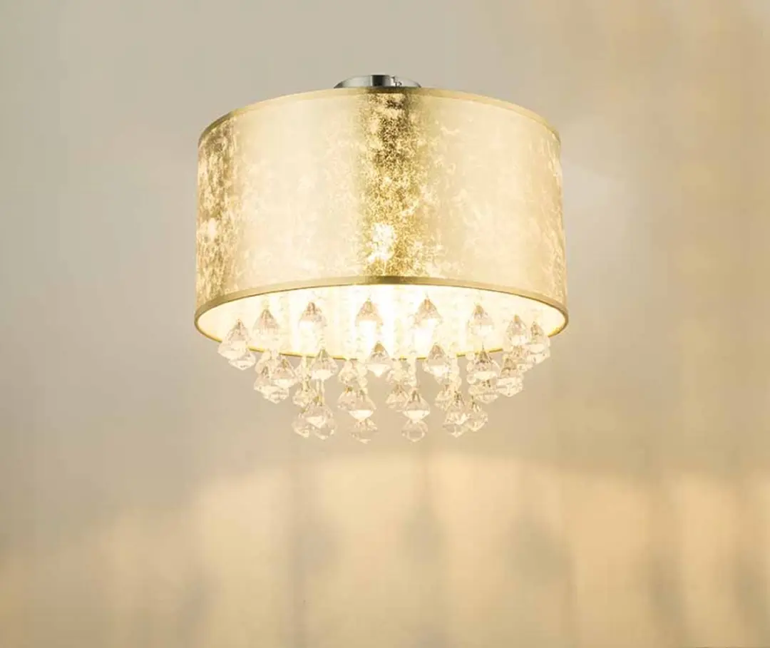 Globo Amy Plafondlamp Goud Ø40cm - E27