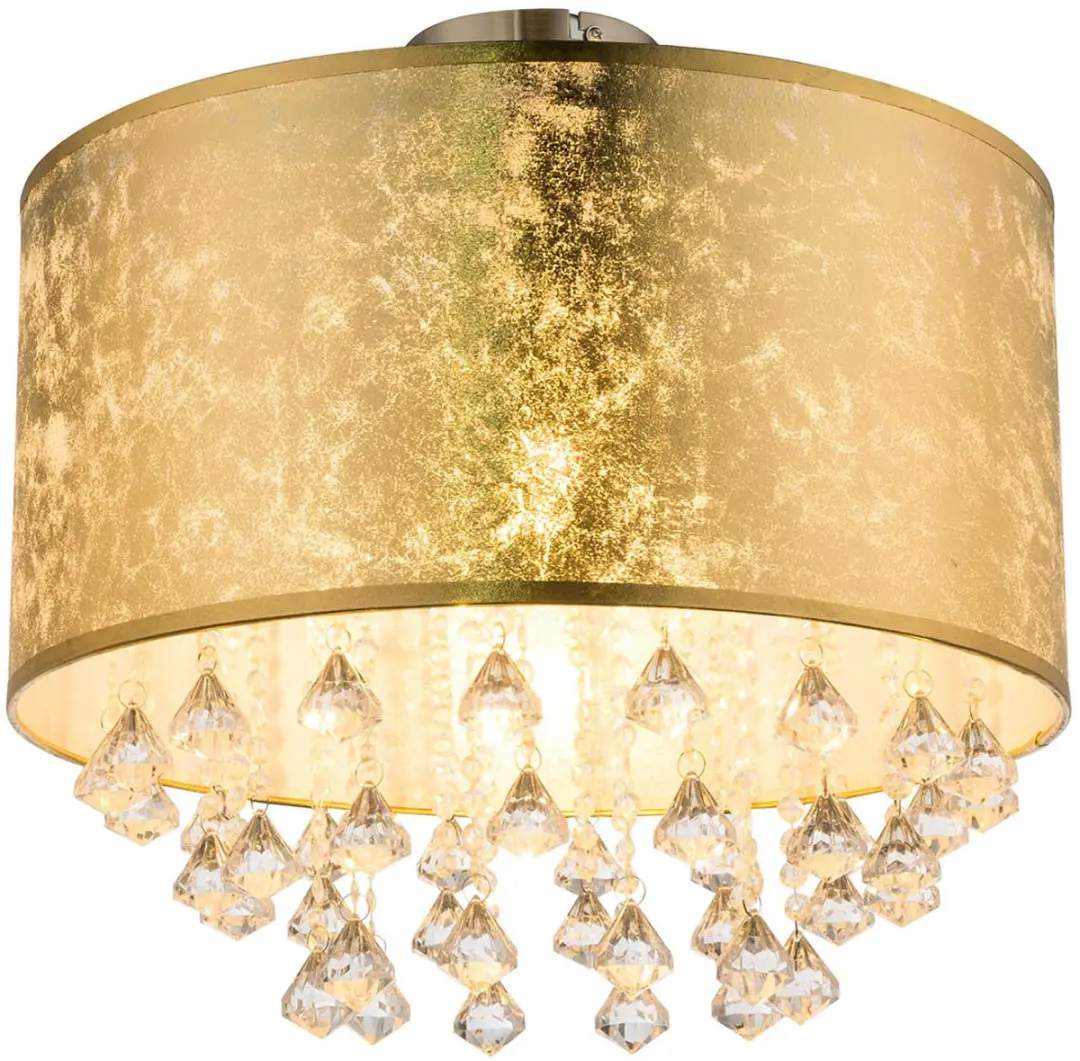 Globo Amy Plafondlamp Goud Ø40cm - E27
