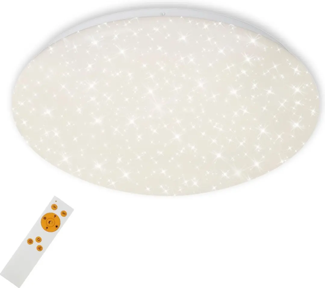 Briloner Verb Plafondlamp Sterrenhemel - 22W - Ø39cm - Wit