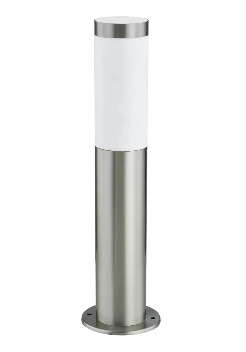 Lindby Sokkellamp E27 15W - Zilver/Opaal