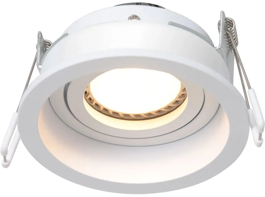 Steinhauer Pélite 3371W Inbouwspot GU10 - Ø10cm - Wit
