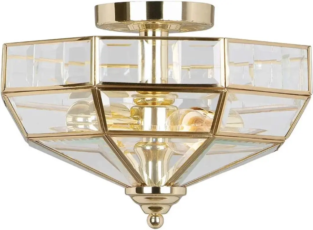 Elstead Lighting Old Park LED Plafondlamp 2x E27 60W