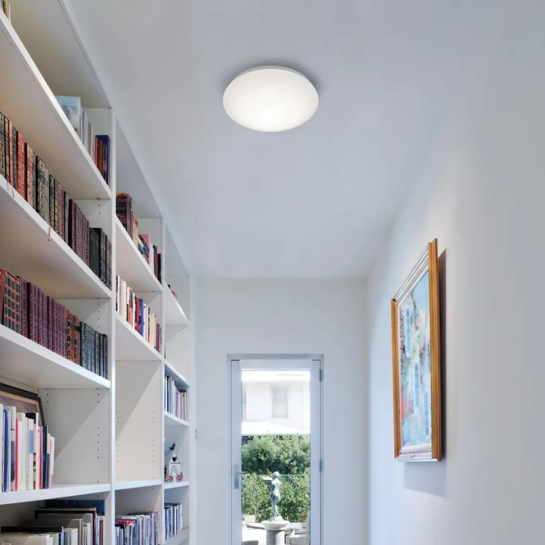 Briloner LED Plafonnière 12W - 1.200 Lm - Ø28cm - Wit