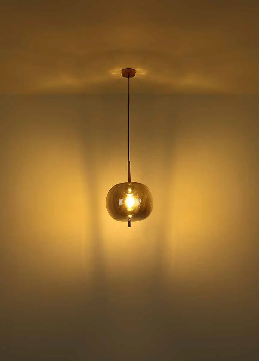 Globo Blacky I Tafellamp - Messing - Ø19cm - E14
