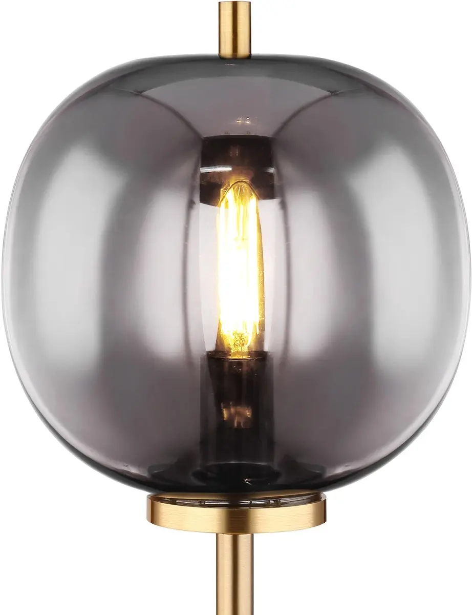 Globo Blacky I Tafellamp - Messing - Ø19cm - E14