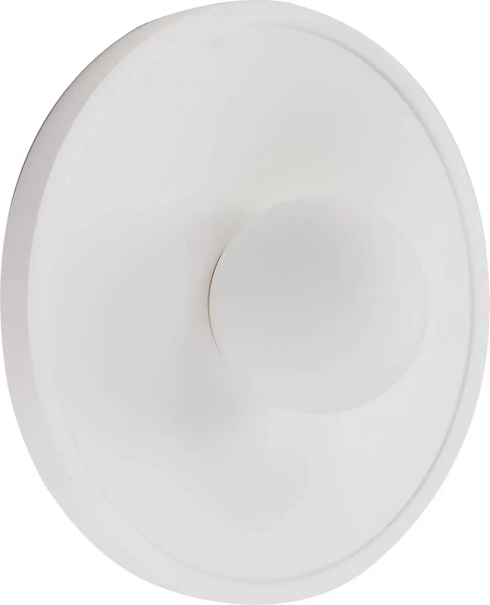 Lindby Wandlamp 1 Licht Gips Glas E27 Wit - afbeelding 6 van 6