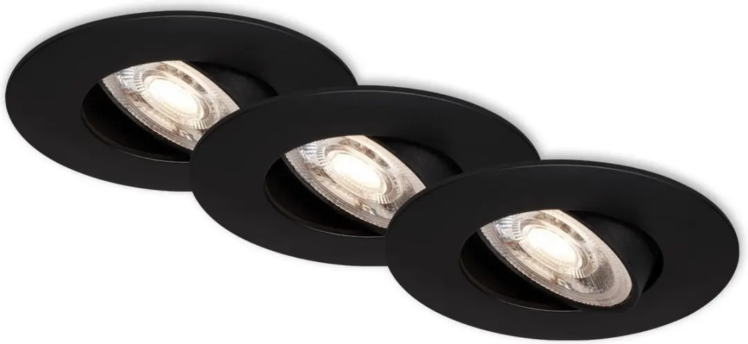 Briloner KULANA Inbouwspots 3x5W LED