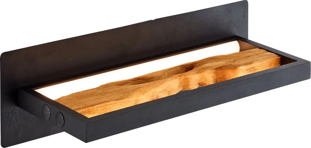 Brilliant LED Wandlamp Hout 35cm
