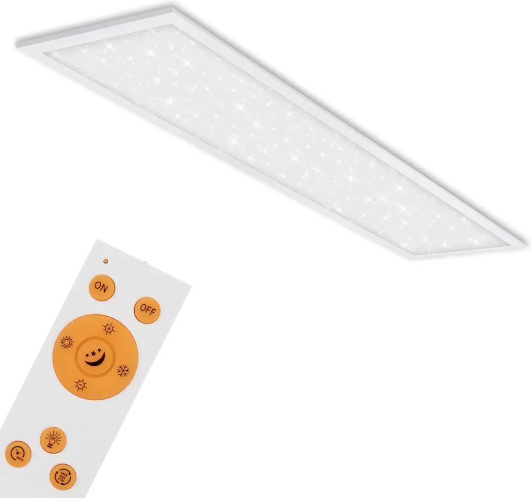 Briloner LED Plafondlamp 36W 3800lm 120x30cm