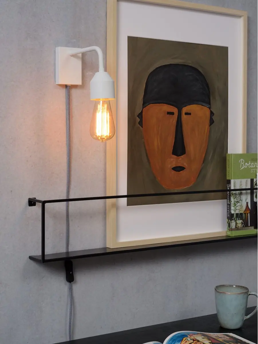 it's about RoMi Wandlamp Madrid - Wit