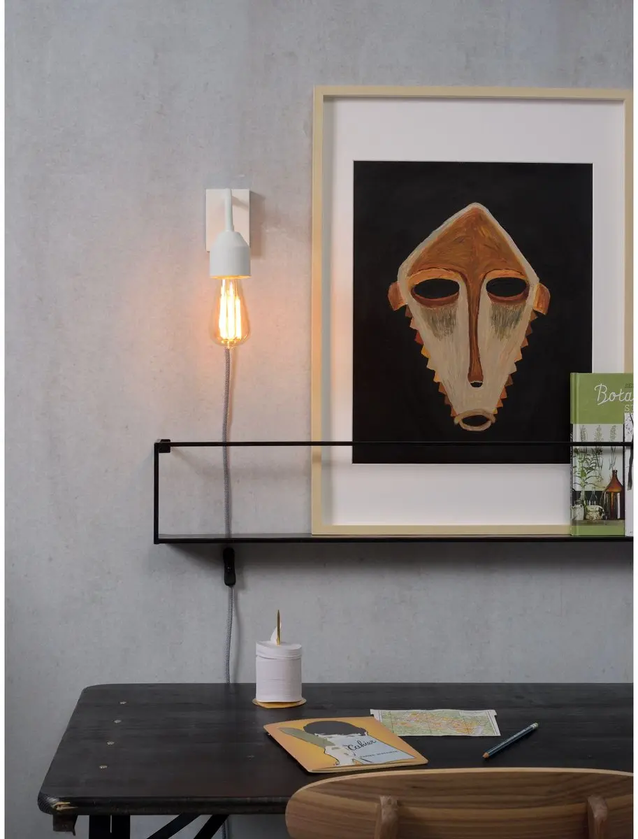 it's about RoMi Wandlamp Madrid - Wit