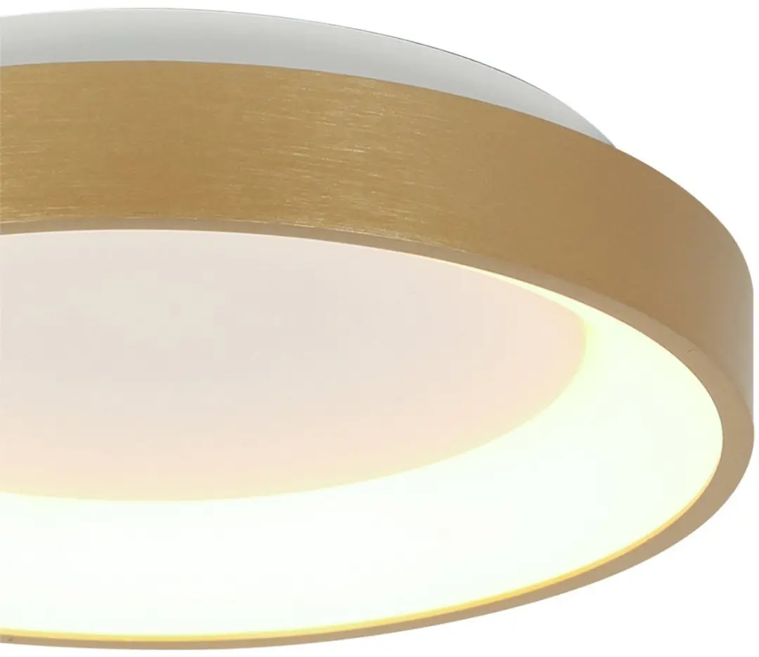 Steinhauer Ringlede 3690GO Plafonnier - Goud - Ø28cm