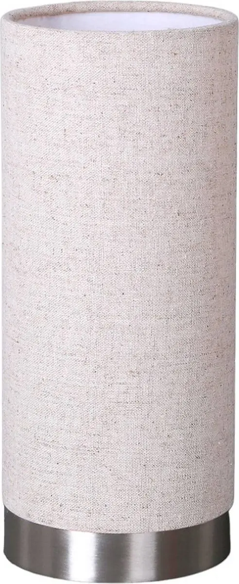 Lindby Tafellamp 1 Licht E14 - 40W - Crème/Nikkel