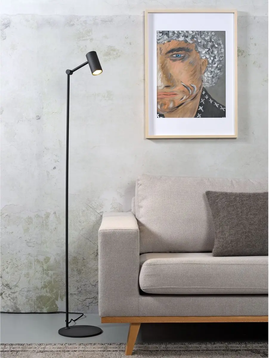 it's about RoMi Montreux Vloerlamp - 10W - Zwart