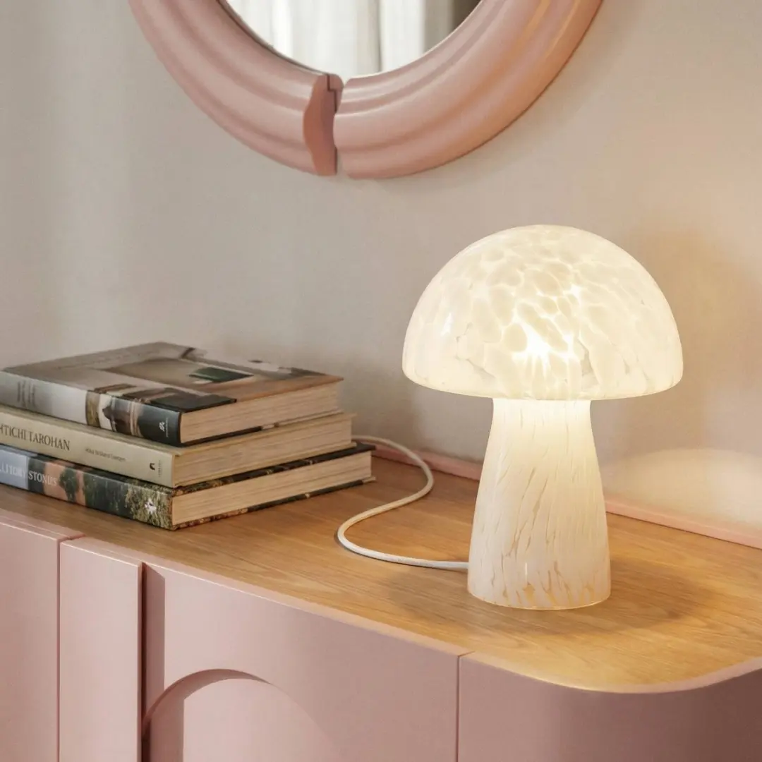 Lindby Tafellamp 1 Licht E27 Wit - 28cm