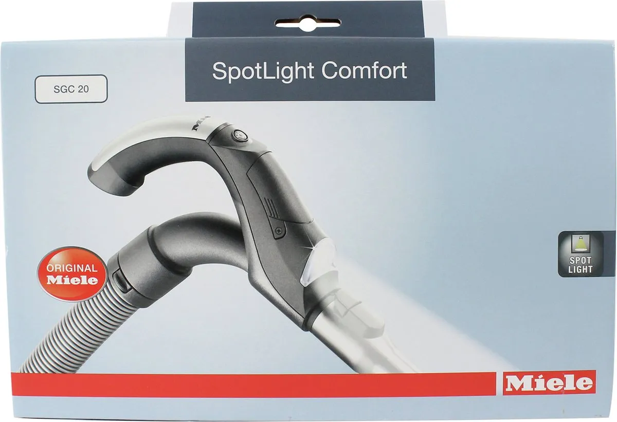 Miele Comfort+ Spotlight Handgreep 35mm - sgc 20 - Wit