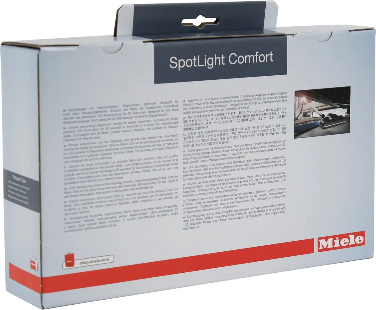 Miele Comfort+ Spotlight Handgreep 35mm - sgc 20 - Wit