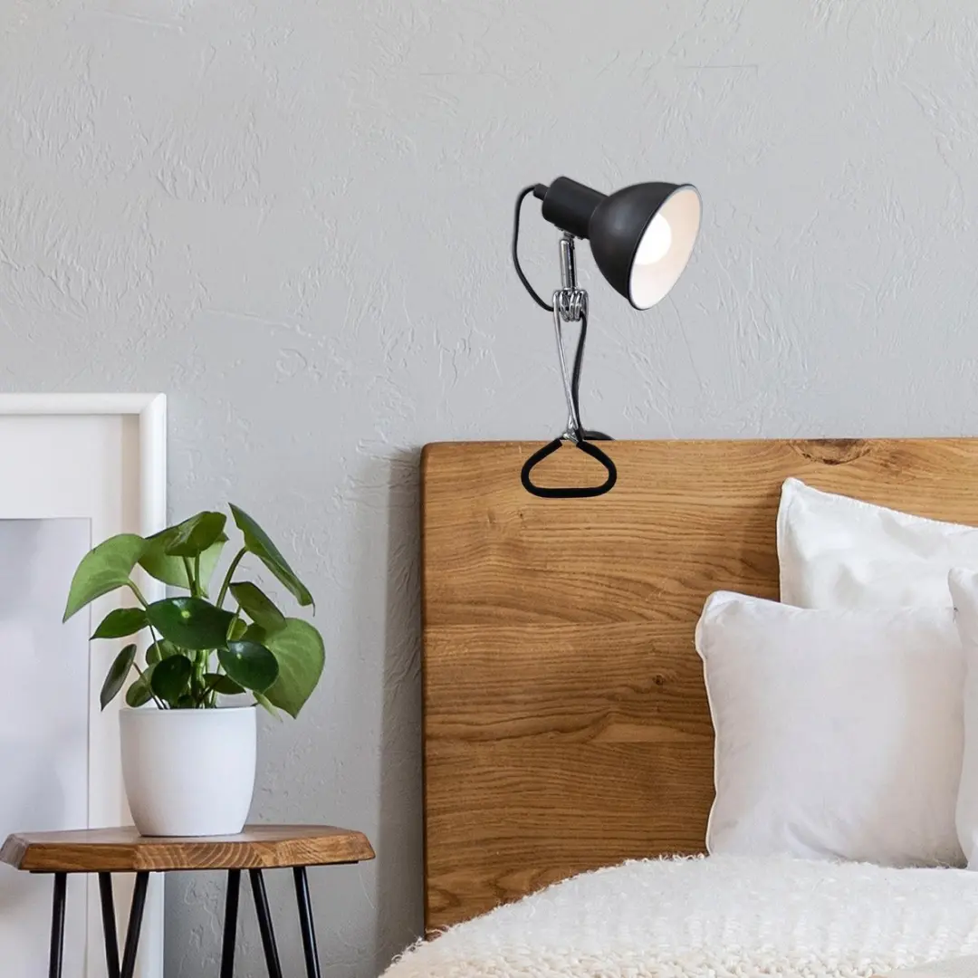 Briloner Fix Klemlamp - 4 Lichtpunten - Zwart