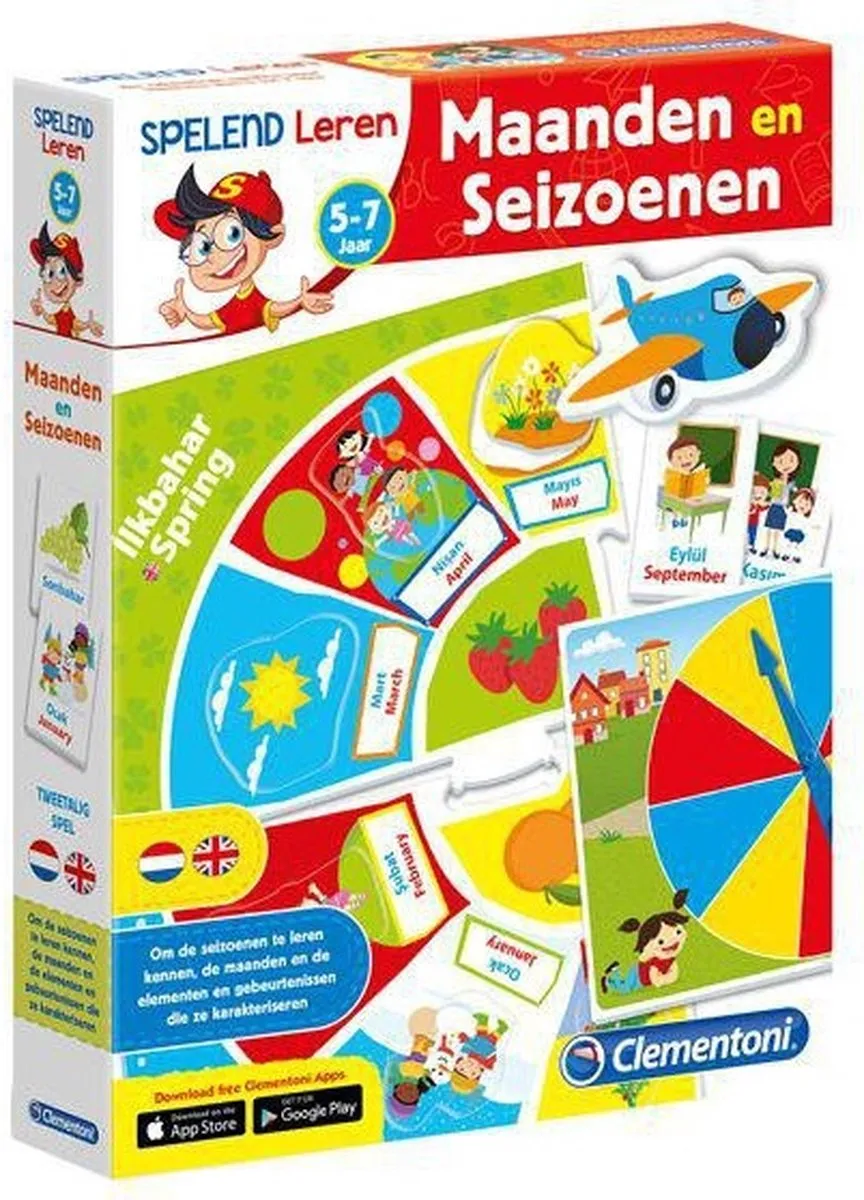 Clementoni Leer de Maanden en Seizoenen 66679