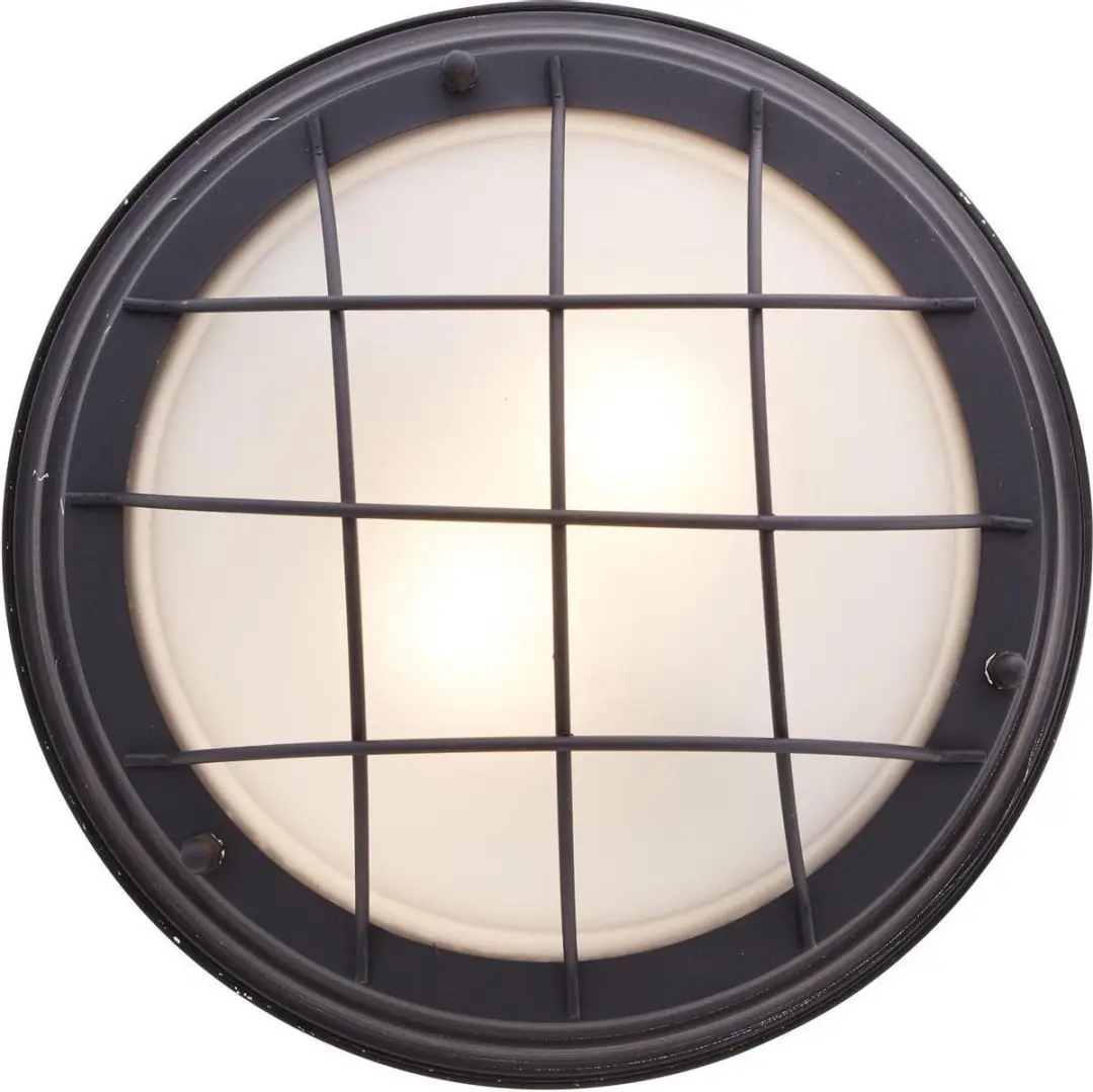 Brilliant Typhoon Plafondlamp E27 - 2x25W - Antiek Zwart