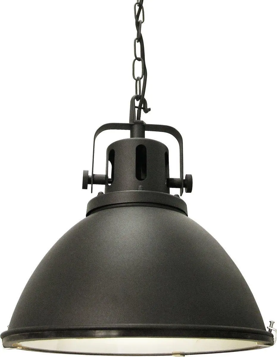 Brilliant Industriële Hanglamp Jesper XL - Zwart