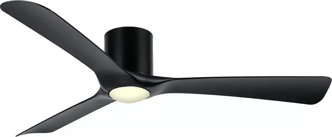 Freelight Storm Plafondventilator 132cm - 6 standen - Zwart