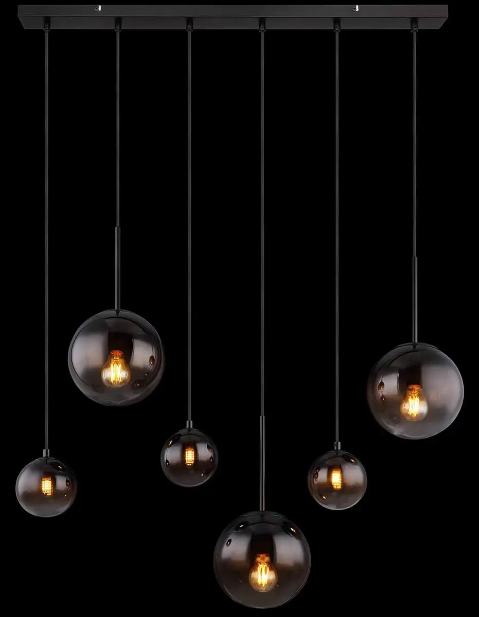 Globo Hallie Hanglamp 6xE27